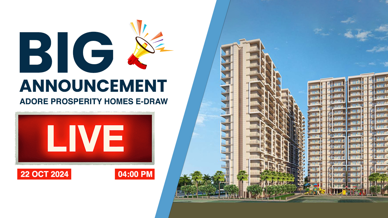 Adore Prosperity Homes Draw Result 2024 Live on October 22