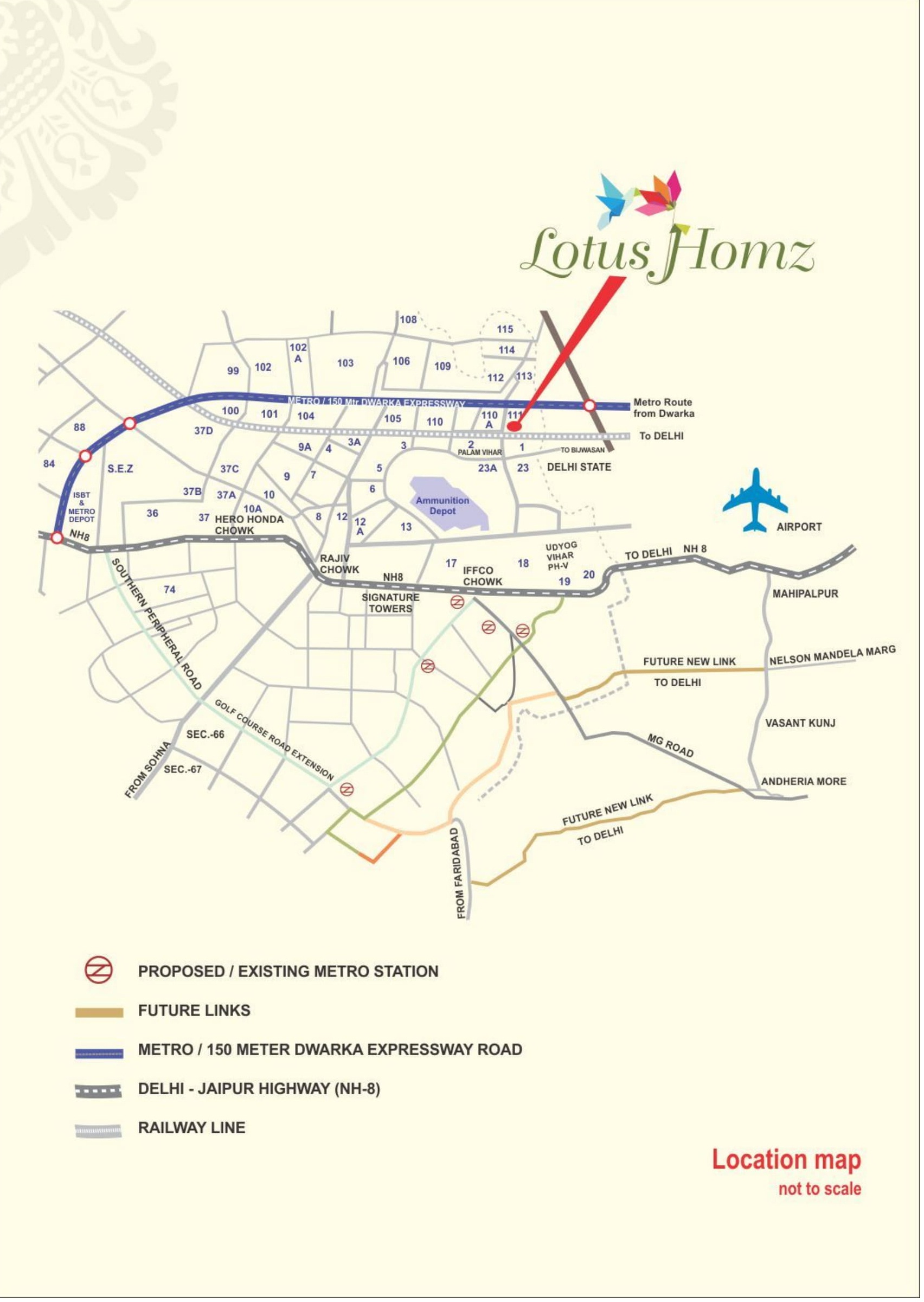 Lotus Homz Layout Plan